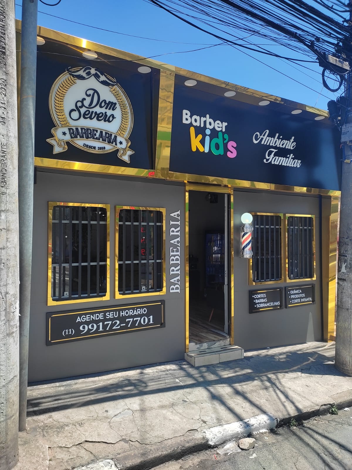 Cadeira de barbearia